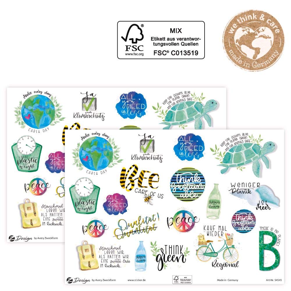 avery-zweckform-z-design-lettering-sticker-umwelt-statements-54545-38-sticker-au image 4