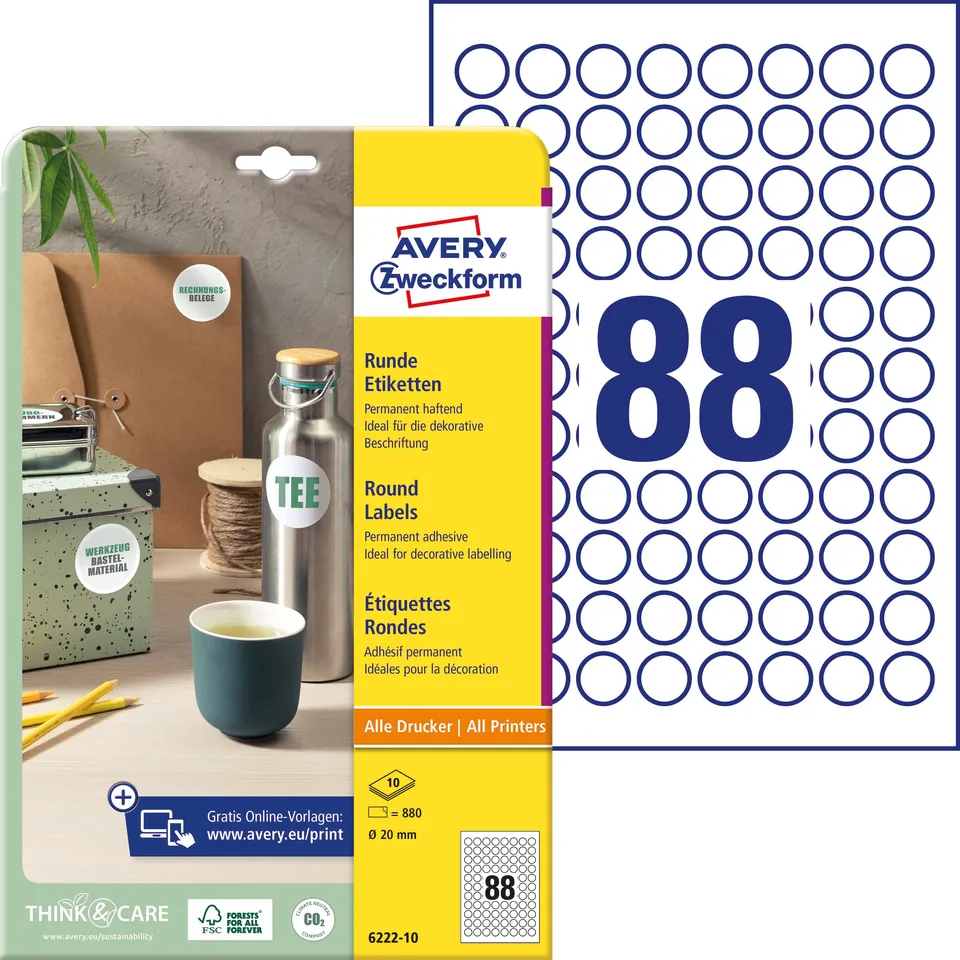 avery-zweckform-6222-10-runde-etiketten-20-mm-880-klebepunkte-permanent-wei image 1