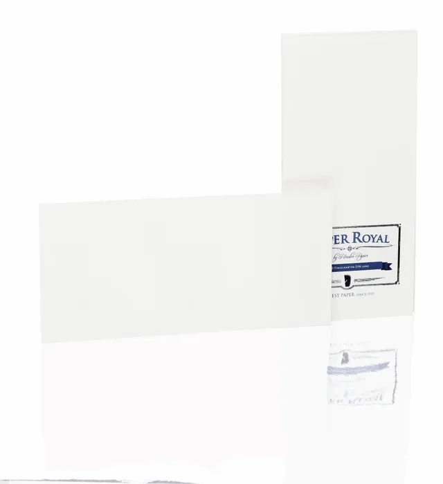 r-ssler-paper-royal-karte-gerippt-din-lang-20-st-ck-wei image 1
