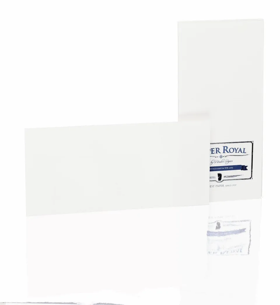 r-ssler-paper-royal-karte-gerippt-din-lang-20-st-ck-wei image 1