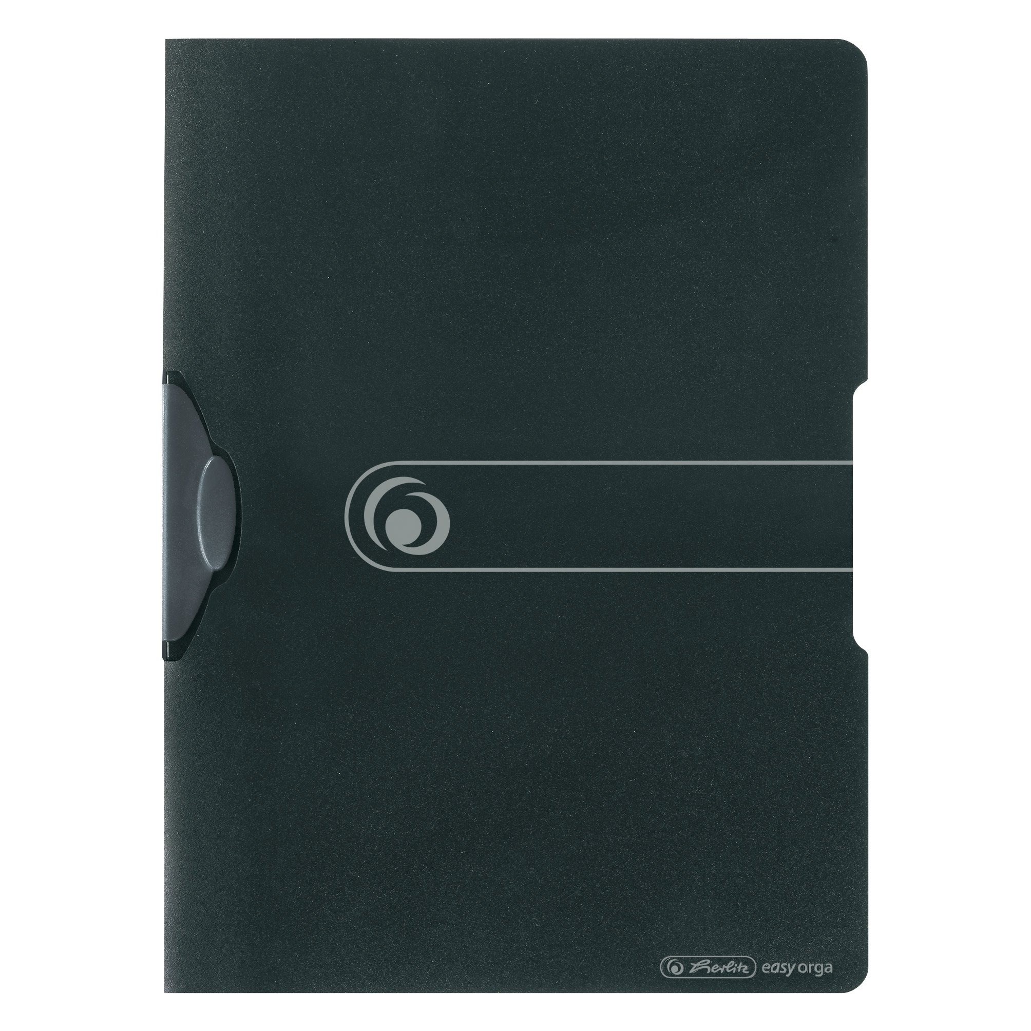 herlitz-express-clip-a4-opak-schwarz-5er-pack-klemmhefter-pp-f-r-30-blatt image 1