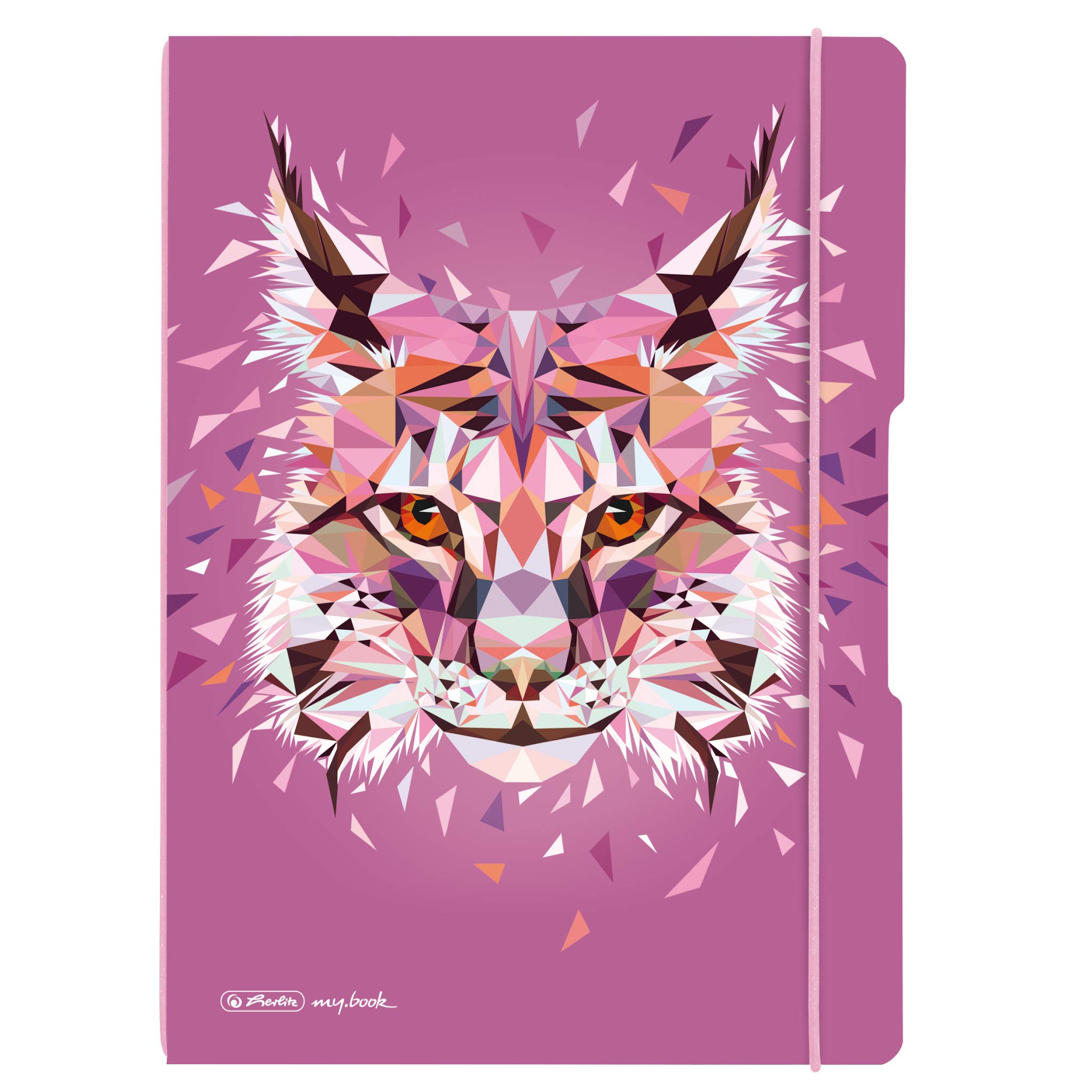 herlitz-my-book-flex-notizheft-a5-punktiert-wild-animals-luchs-mit-wechselcover image 8