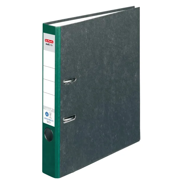 herlitz-ordner-a4-max-file-nature-5-cm-wolkenmarmor-gr-n-25-st-ck image 1