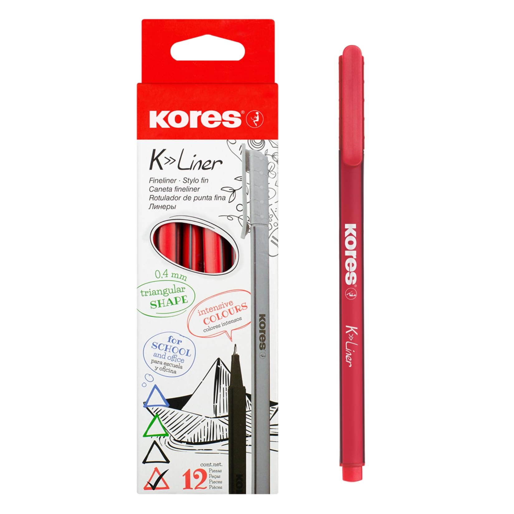 kores-k-liner-fineliner-0-4-mm-blau-12-st-ck image 4