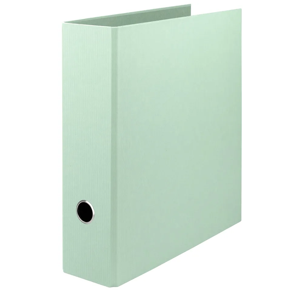 r-ssler-s-o-h-o-ordner-breit-a4-8-5-cm-mit-rippenpr-gung-mint image 1