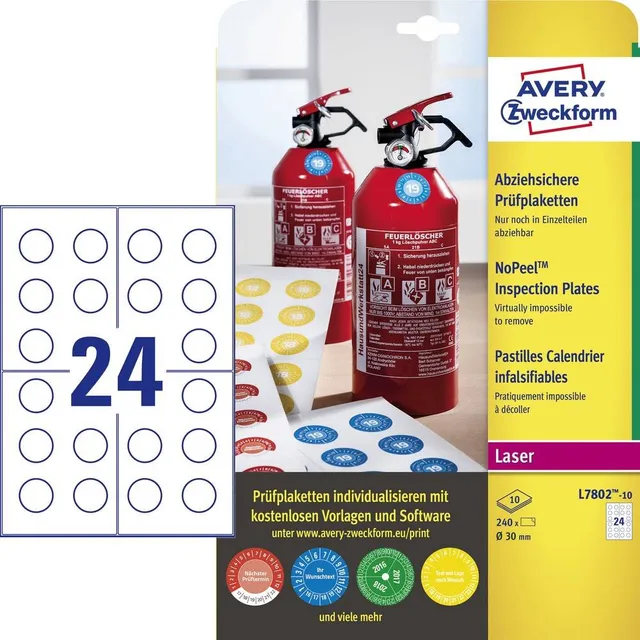 avery-zweckform-l7802-10-pr-fplaketten-30-mm-selbstklebende-pr-fetiketten-240-au image 1