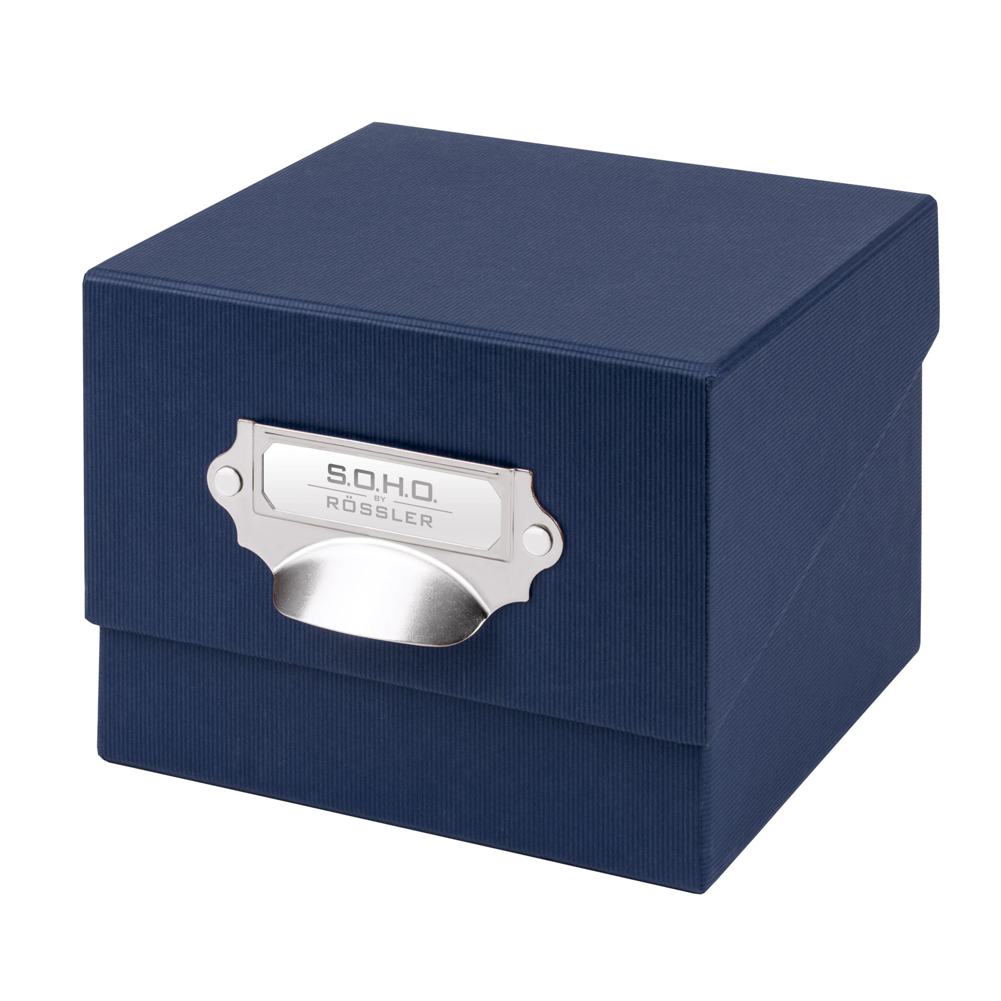 r-ssler-s-o-h-o-box-f-r-fotos-karteikarten-a6-16-7x12-5cm-navy-blau image 1