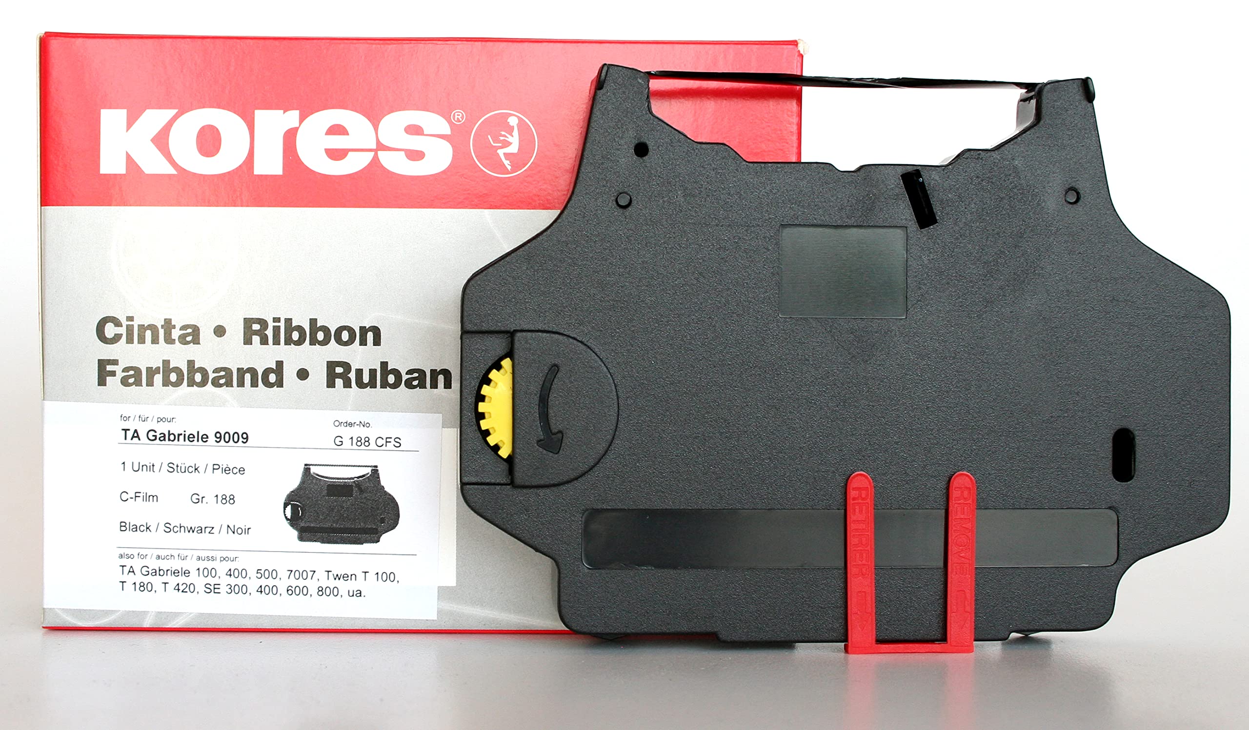 kores-g188cfs-carbonfilm-farbband-schwarz-typ-c-film-kompatibel-mit-ta-gabriele- image 1