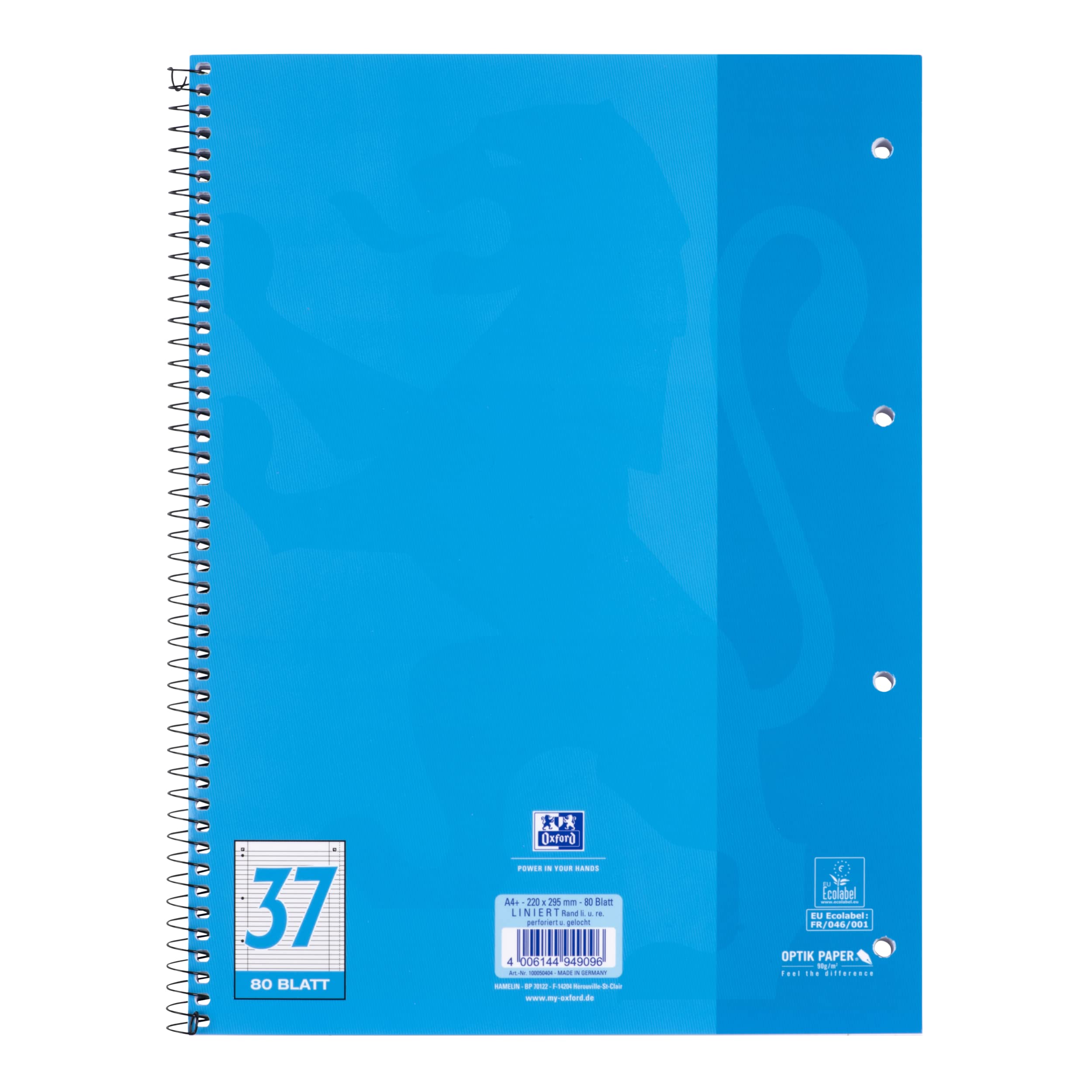 oxford-linksh-nder-collegeblock-a4-liniert-lineatur-37-80-blatt-blau-10-st-ck image 7