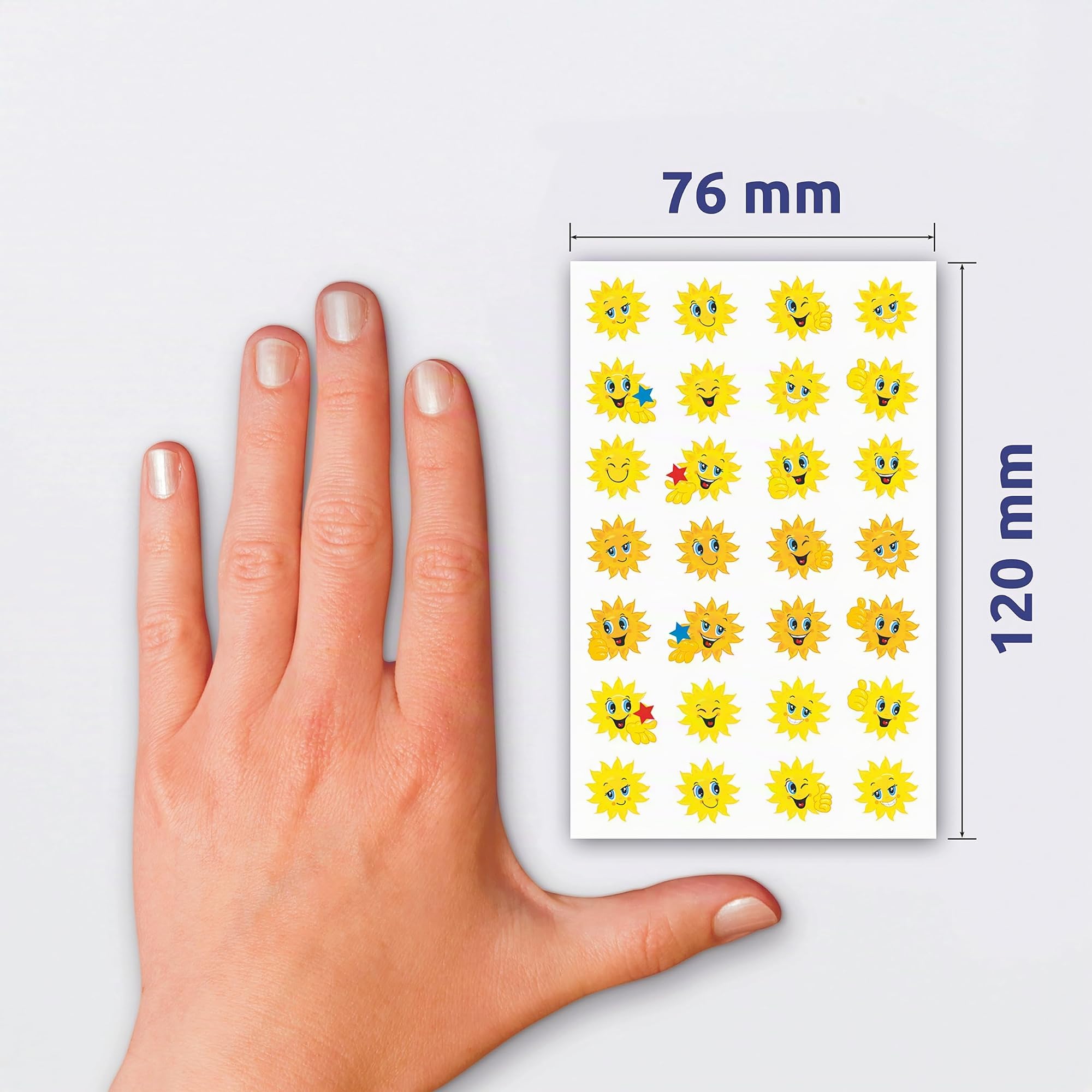 avery-zweckform-z-design-53133-papier-sticker-sonne-56-aufkleber image 3