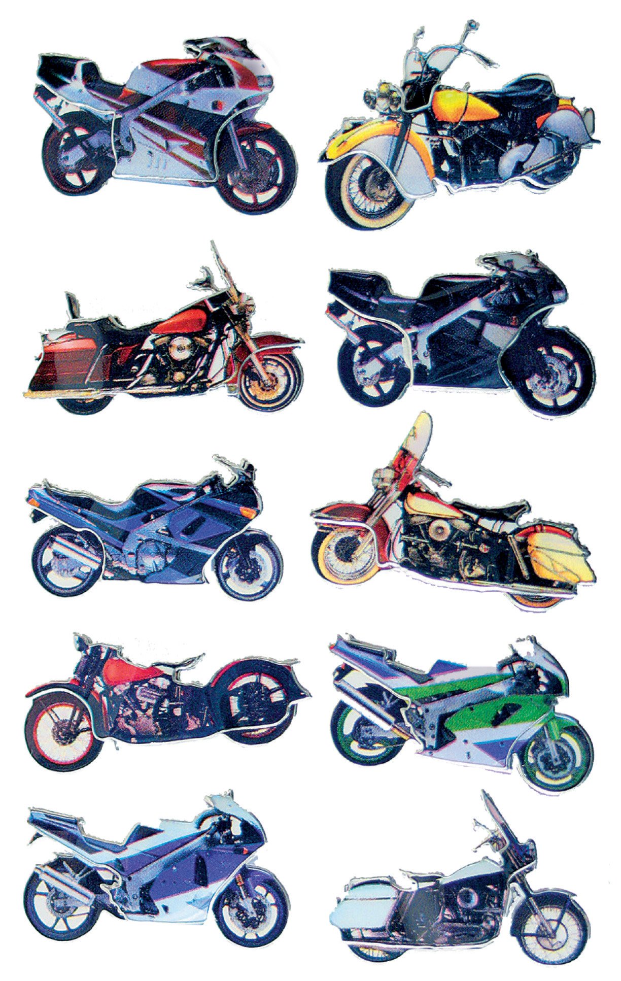 avery-zweckform-z-design-kinder-sticker-sportwagen-3d-10-aufkleber image 5