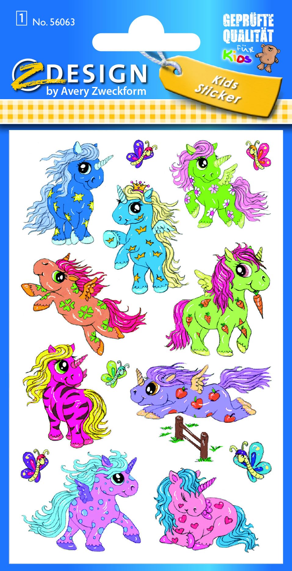 avery-zweckform-56067-z-design-kinder-sticker-pirat-glitzerfolie-14-aufkleber image 6