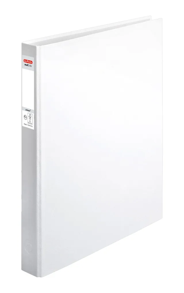 herlitz-max-file-protect-ringbuch-a4-2-ring-wei-25-mm image 1