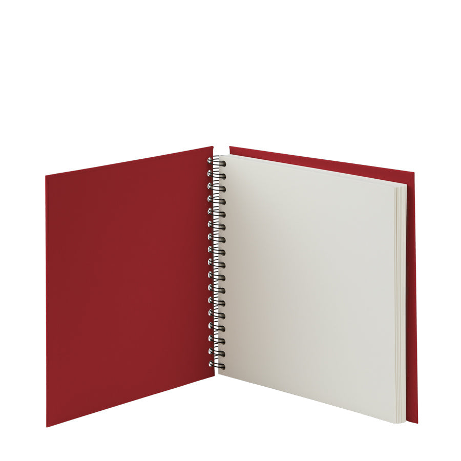 r-ssler-s-o-h-o-spiral-fotoalbum-blanko-25x23cm-60-seiten-rot image 2