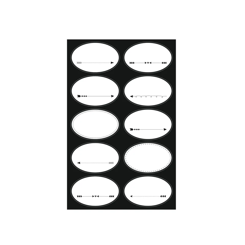 herlitz-sticker-just-black-selbstklebend-beschreibbar-10-x-3-bogen image 1