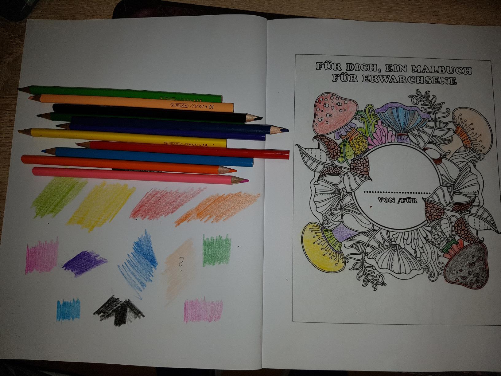 Schöne kräftige Farben