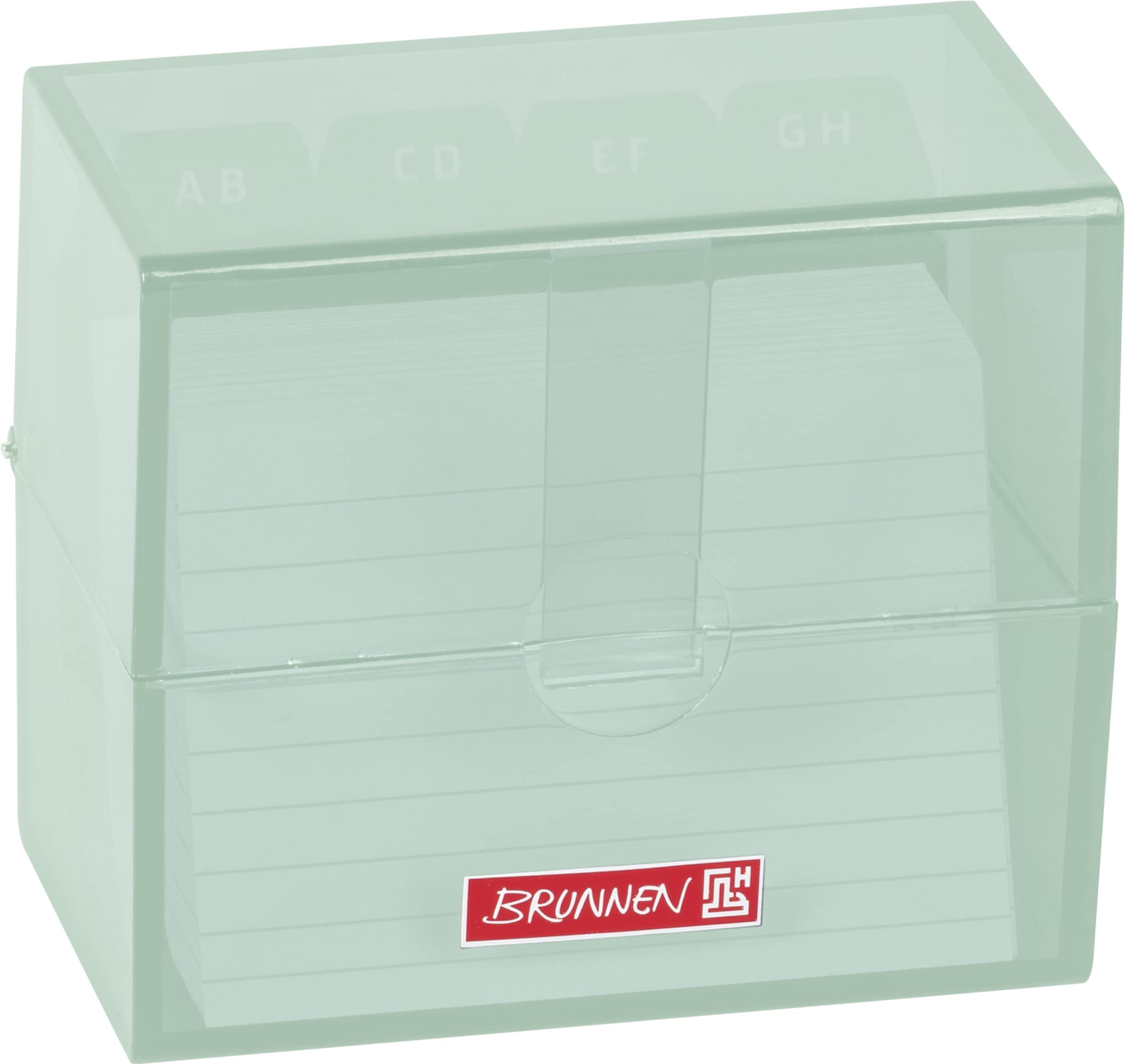 brunnen-karteikasten-colour-code-a8-mint-gef-llt-mit-100-karten-a-z-register image 1