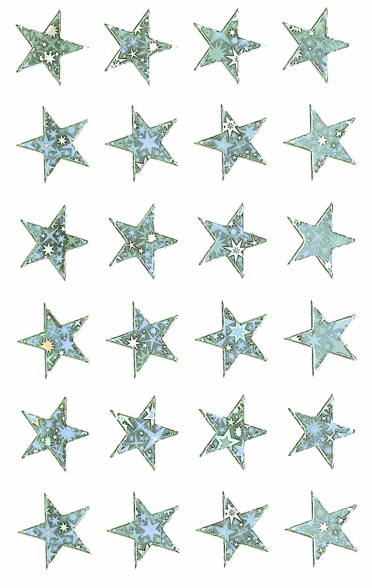 avery-zweckform-z-design-weihnachtssticker-sterne-gold-silber-rot-356-st-ck image 6