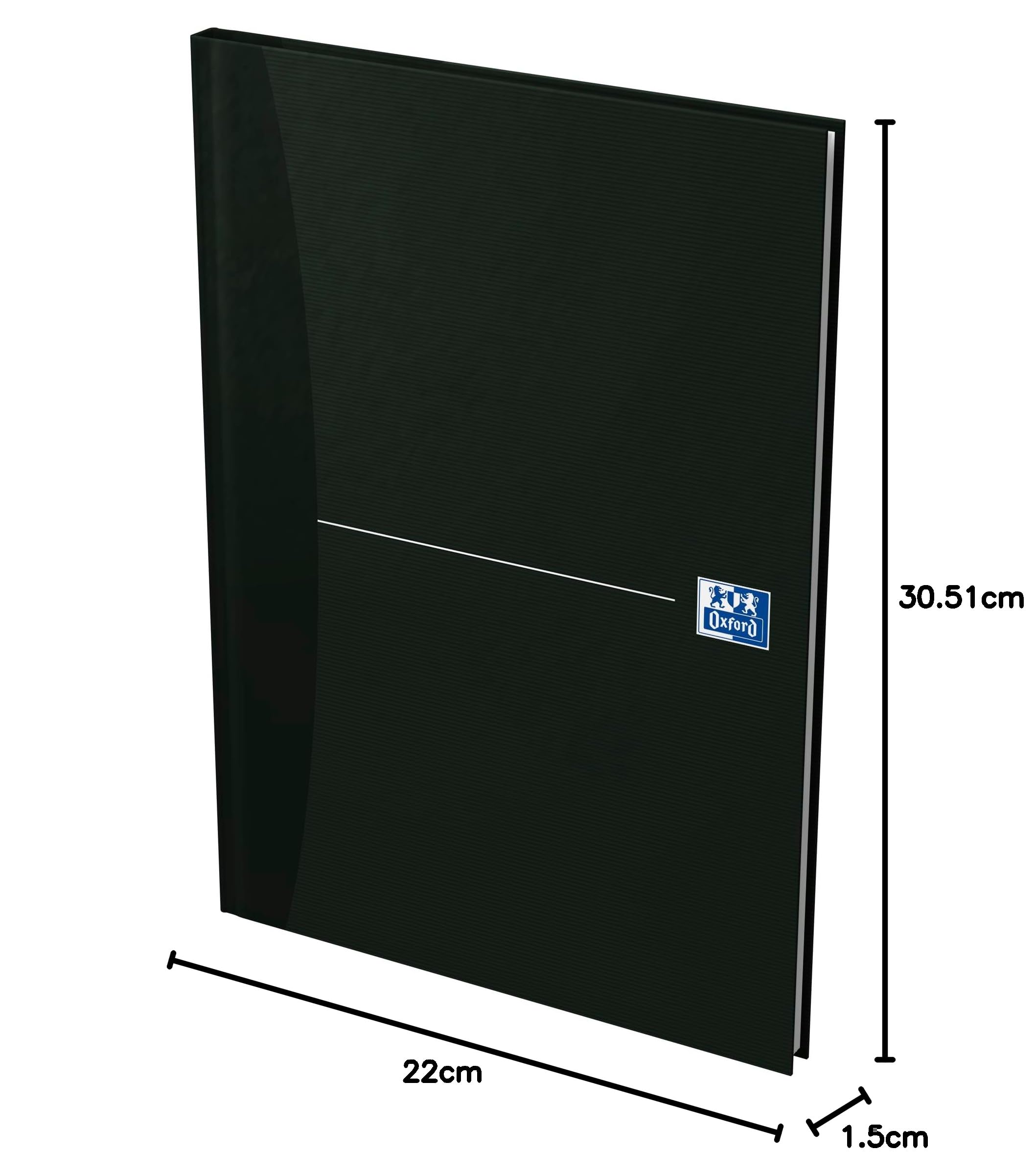 oxford-classic-gebundenes-buch-a4-liniert-192-seiten-smart-black-schwarz image 8