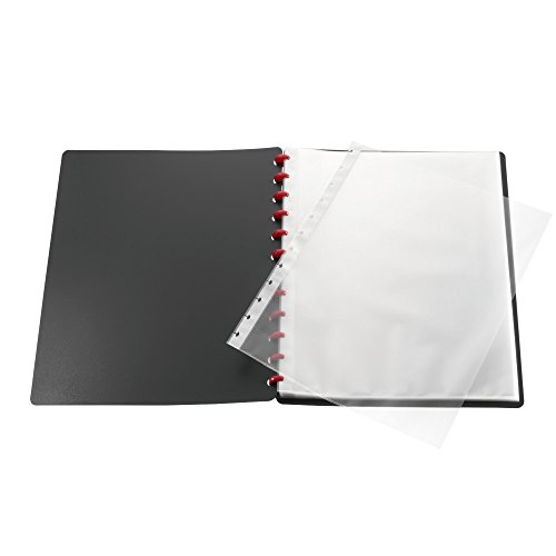 herlitz-easyfix-pr-sentationsmappe-a4-schwarz-mit-20-h-llen image 6