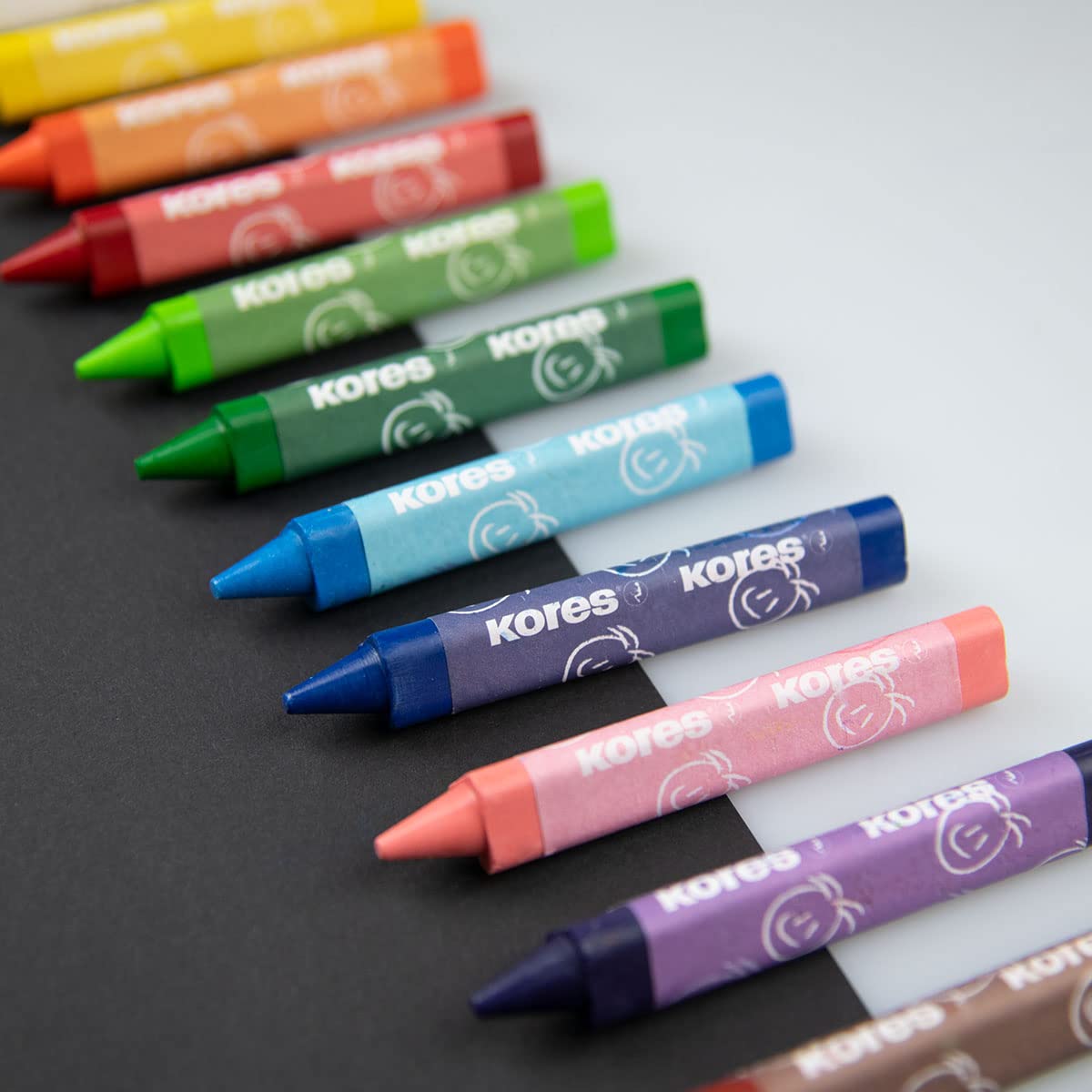 kores-krayones-wachsmalstifte-jumbo-dreikant-12-farben-sortiert image 6