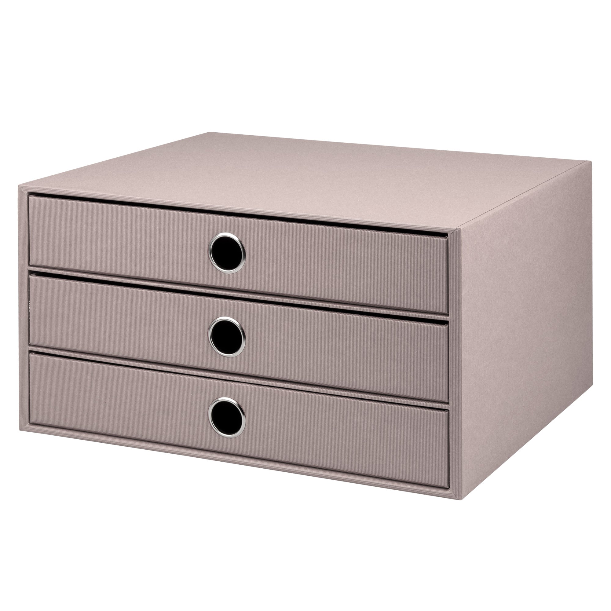 r-ssler-s-o-h-o-schubladenbox-a4-querformat-3-f-cher-taupe image 1