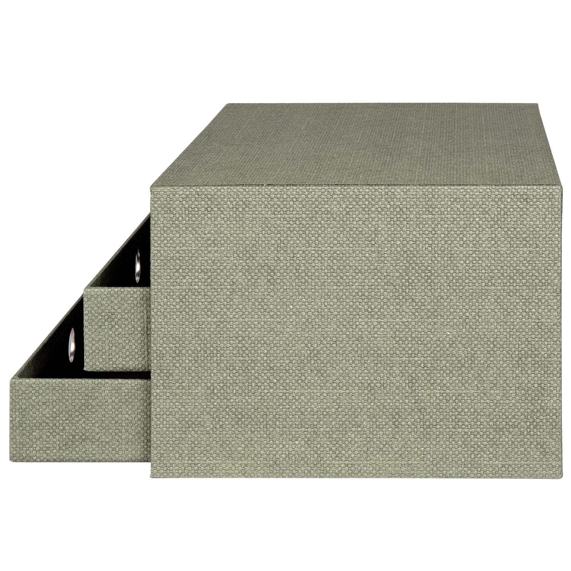 r-ssler-s-o-h-o-schubladenbox-a4-querformat-3-f-cher-sage-gr-n image 3