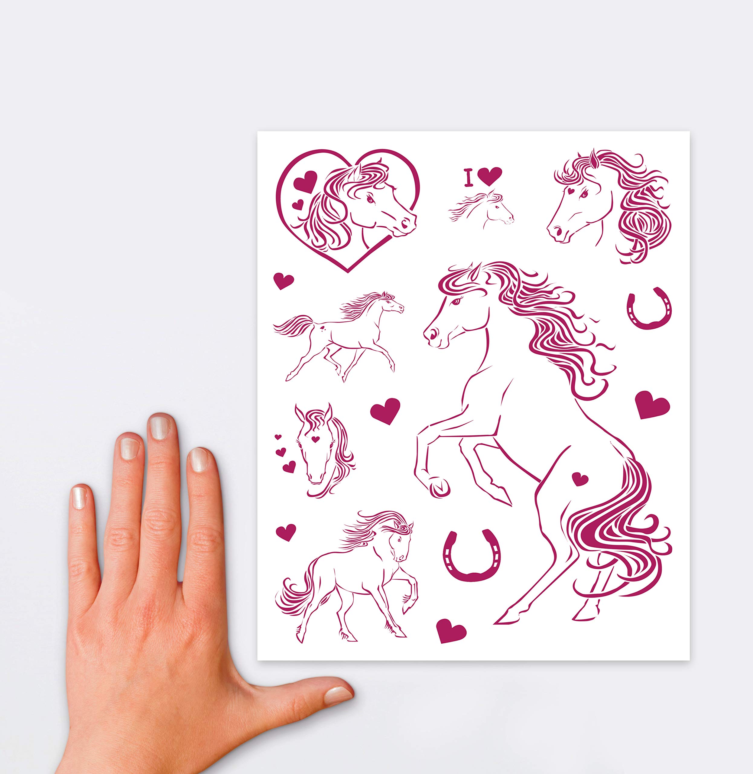 avery-zweckform-z-design-fensterbilder-pferde-54995-selbstklebend-14-sticker image 4