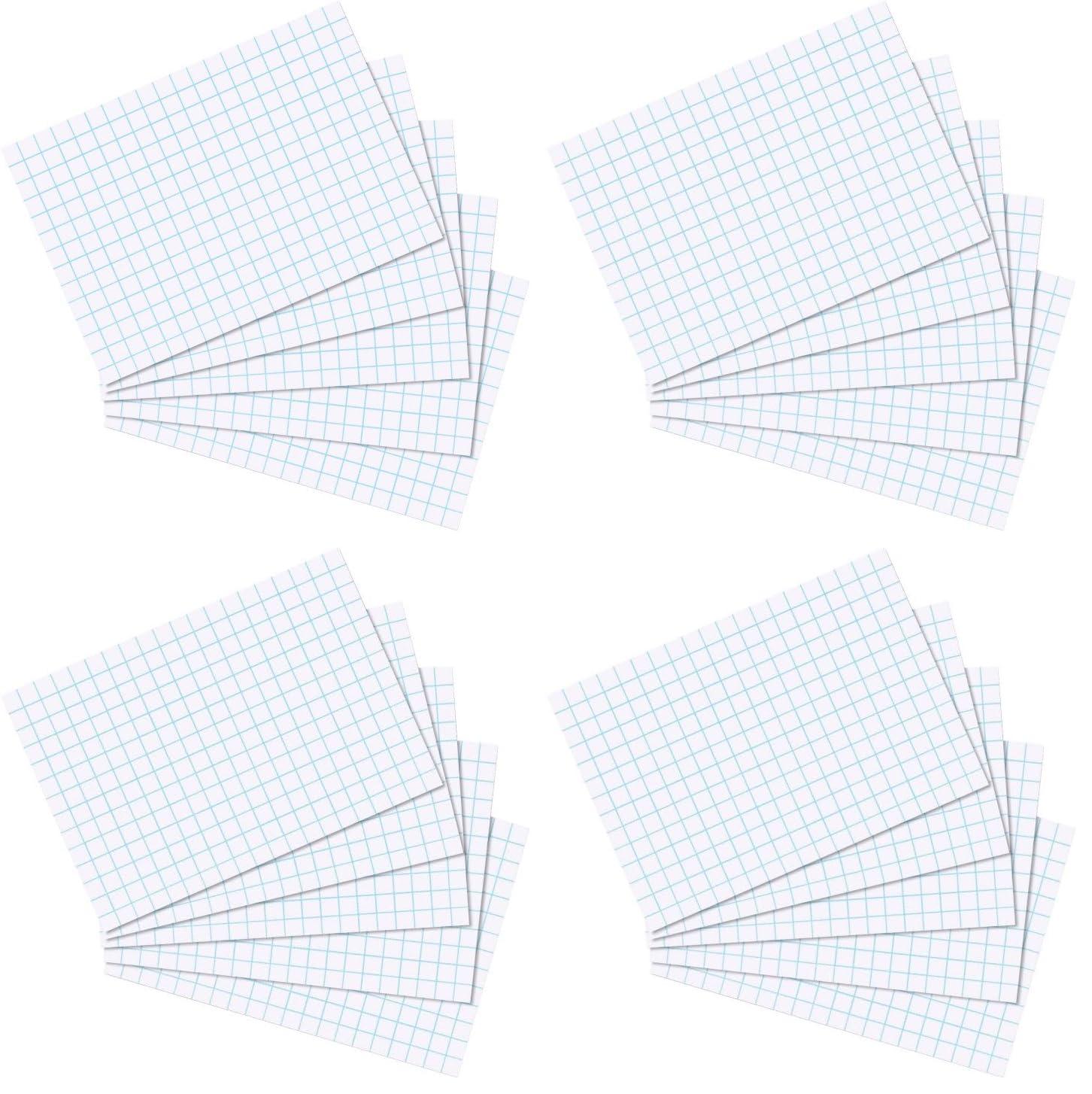herlitz-karteikarten-a7-kariert-wei-100-st-ck-170-g-m image 4