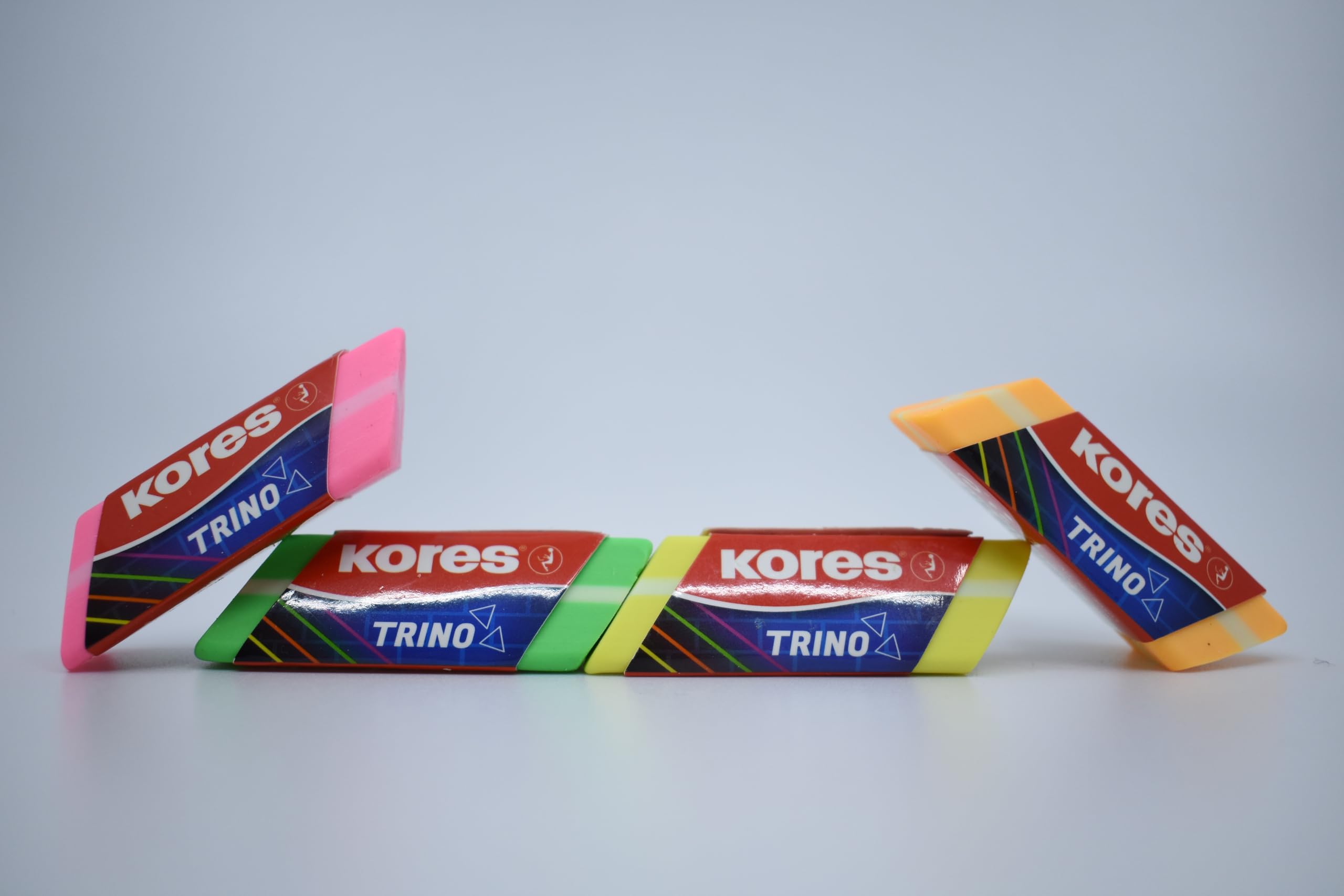 kores-trino-design-radierer-dreiecksform-neon-28-st-ck-60x20x18-mm image 7