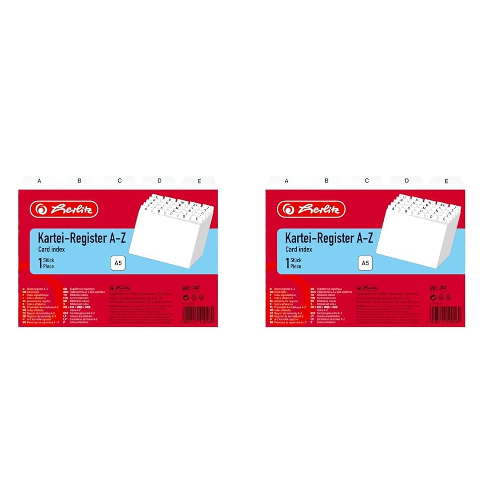 herlitz-1500560-karteiregister-pp-a5-wei-25-teilig-a-z image 2