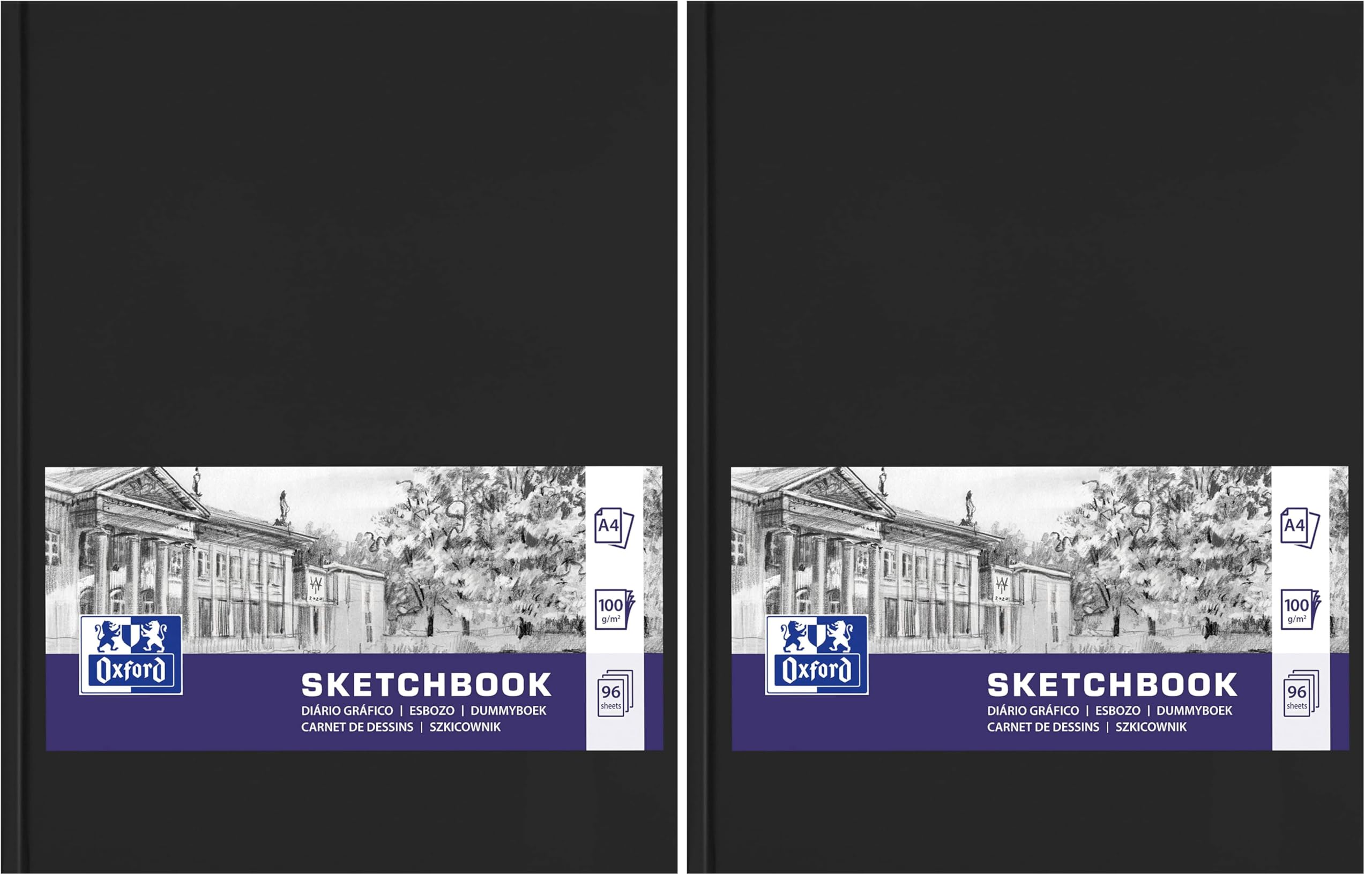 oxford-skizzenbuch-a4-96-blatt-100-g-m-hardcover-schwarz image 8
