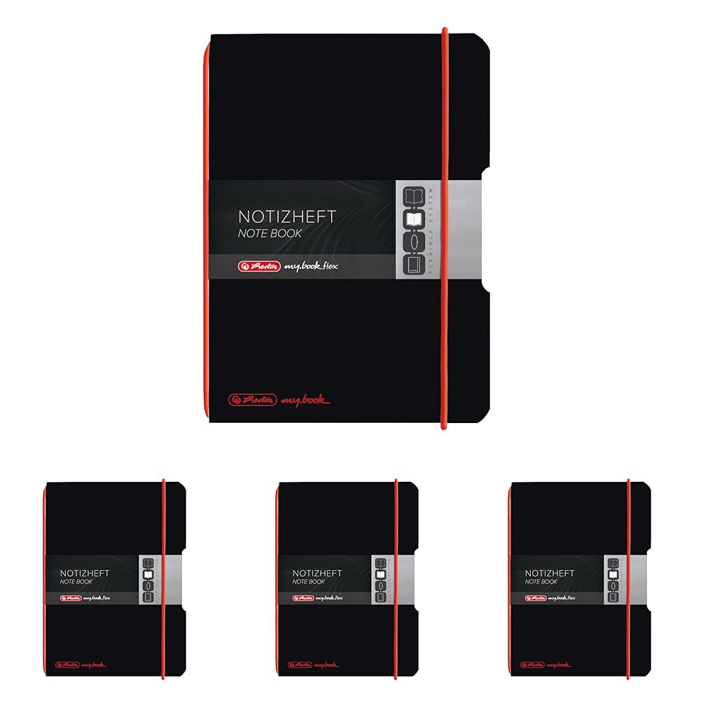 herlitz-my-book-flex-notizheft-a6-kariert-40-blatt-blaues-wechselcover image 6