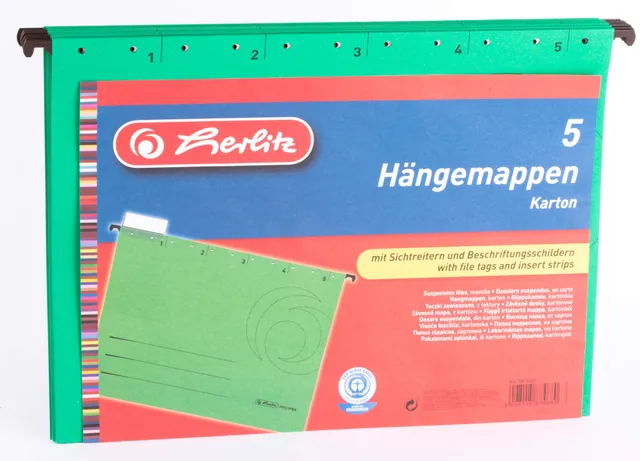 herlitz-unireg-easyorga-h-ngemappe-a4-5-st-ck-sortiert image 1