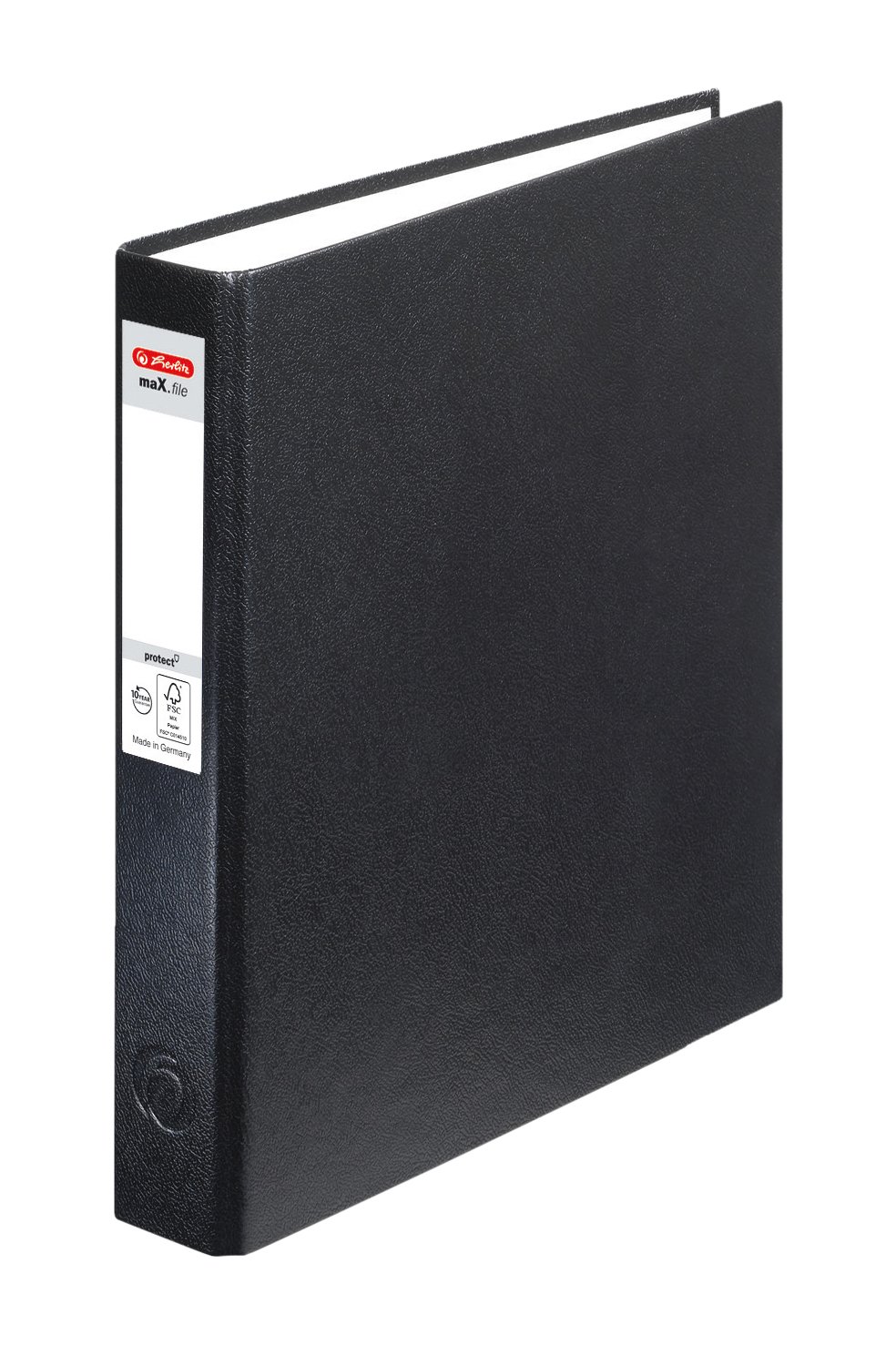 herlitz-max-file-protect-ringbuch-a5-2-ring-25-mm-schwarz image 1