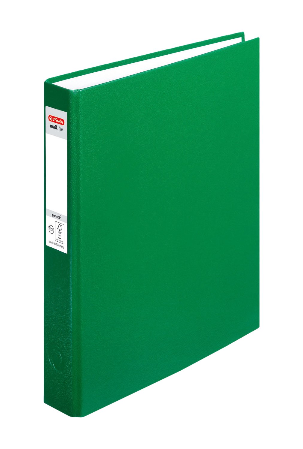 herlitz-ringbuch-max-file-protect-a5-2-ring-kombi-mechanik-gr-n-25-mm image 1