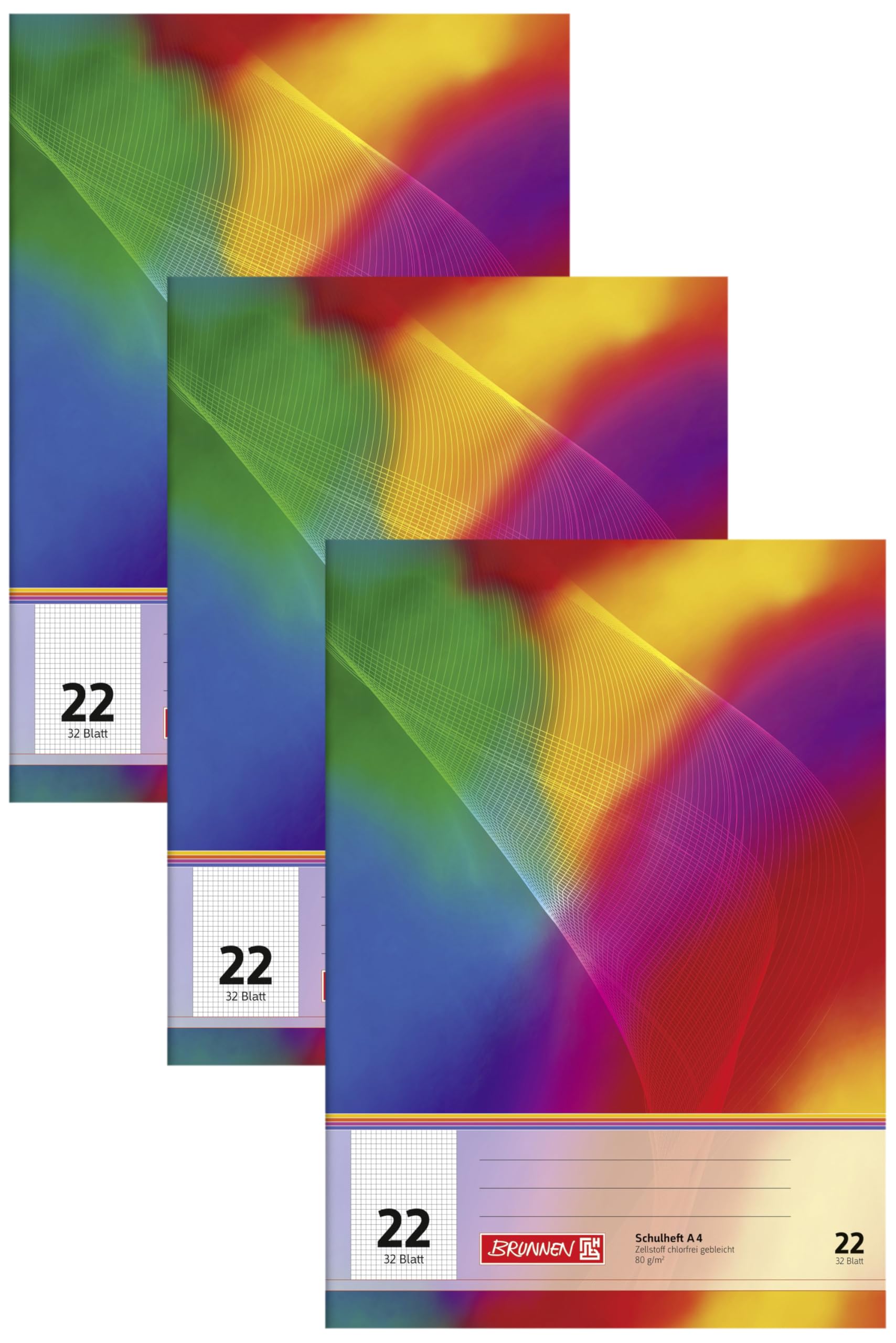 brunnen-schulheft-104432202-din-a4-32-blatt-lineatur-22-kariert image 4