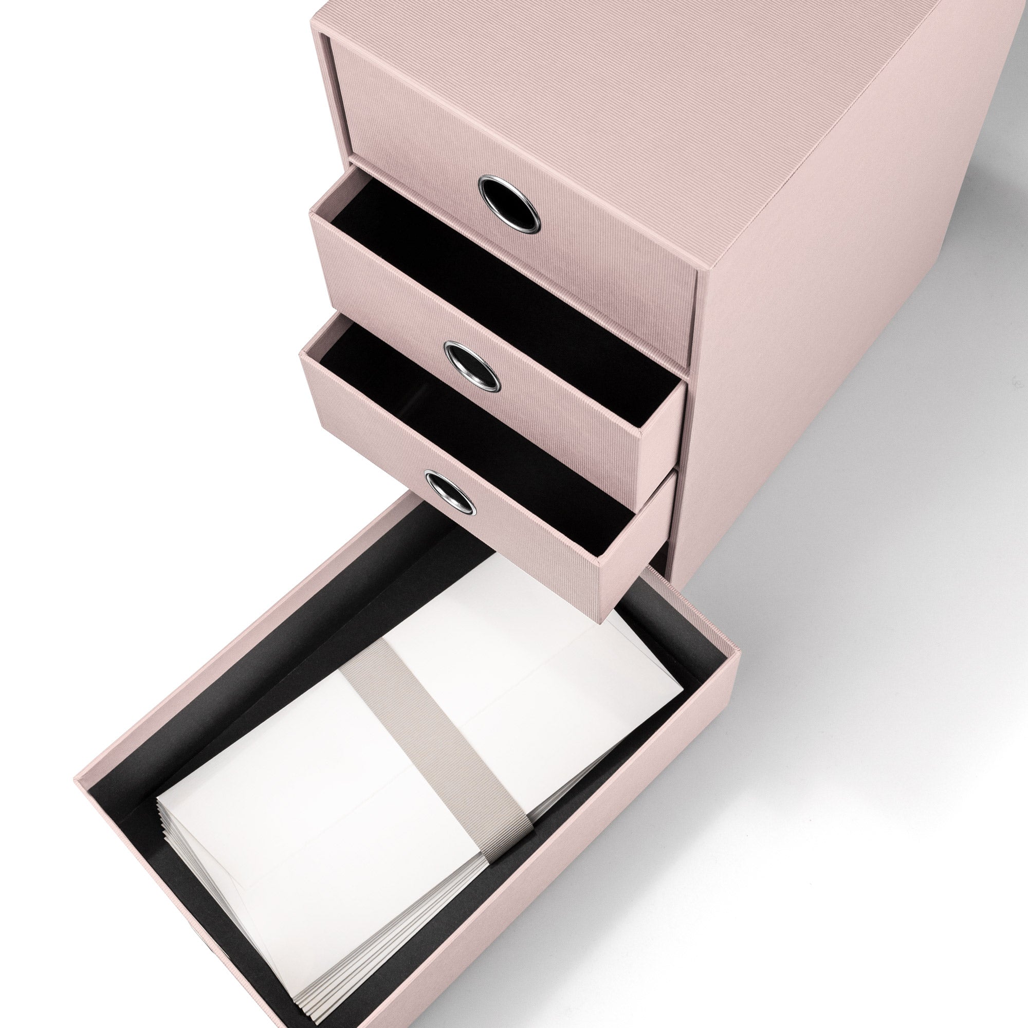 r-ssler-s-o-h-o-schubladenbox-a5-din-lang-4-f-cher-powder-rosa image 4