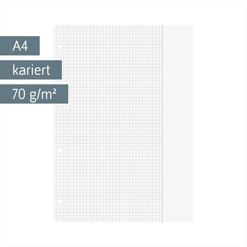 brunnen-1066946-ringbucheinlagen-a4-kariert-mit-rand-lineatur-26-70g-m-100-blatt image 6