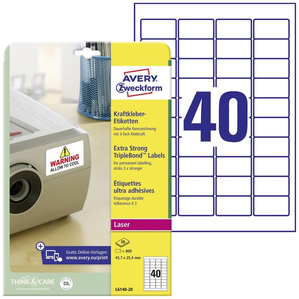 avery-zweckform-l6140-20-kraftkleber-etiketten-45-7x25-4-mm-wei-800-st-ck image 1