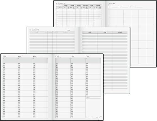 brunnen-termin-unterrichtsplaner-2026-2027-a4-lehrerplaner-hardcover-blau image 6