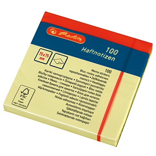 herlitz-haftnotizen-75-x-75-mm-100-blatt-hellgelb-blanko image 6