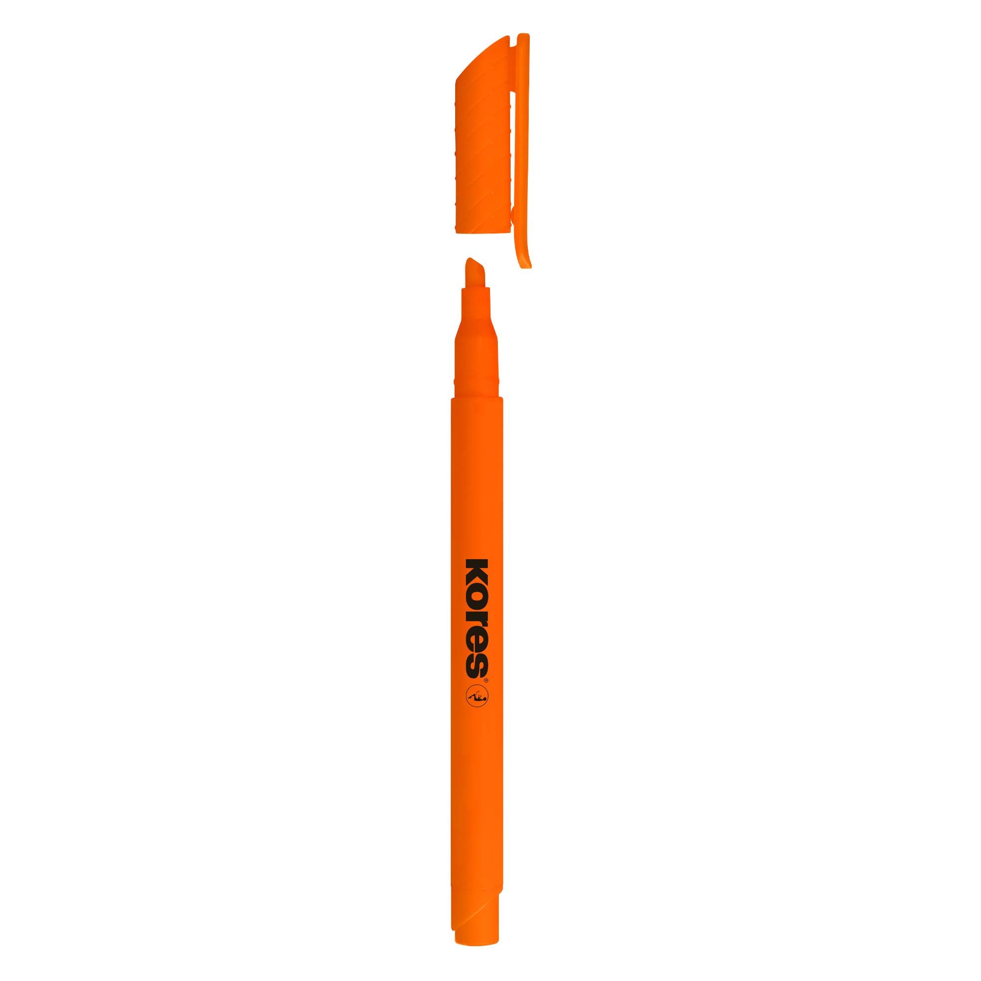 kores-high-liner-fine-textmarker-keilspitze-orange-12-st-ck-schlank image 3