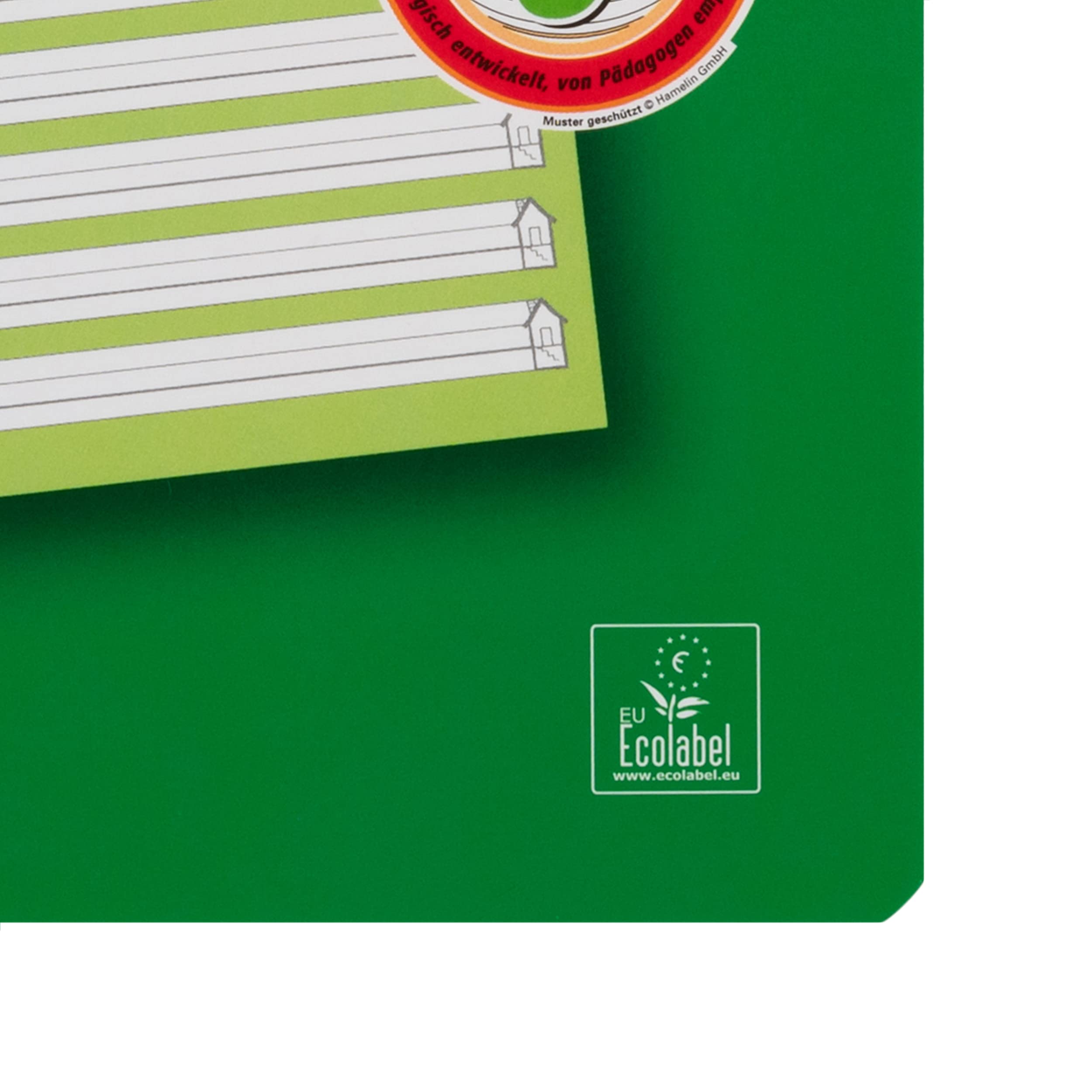 oxford-schreibheft-a5-lineatur-0-gr-n-16-blatt-10er-pack image 3