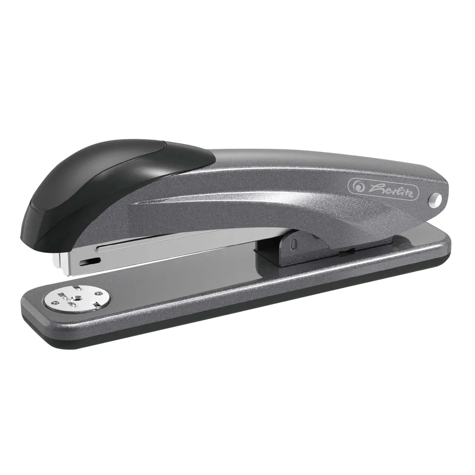 herlitz-heftapparat-metall-no-24-6-anthrazit-metallic-16-cm image 1