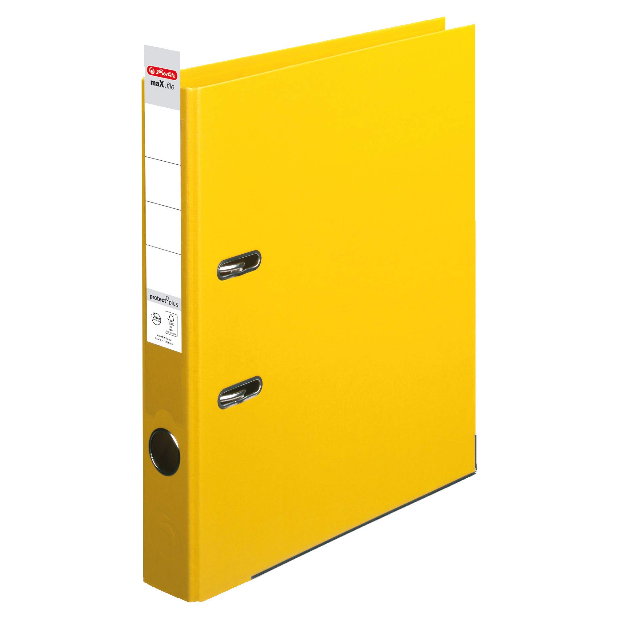 herlitz-max-file-protect-ordner-a4-5cm-gelb-10-st-ck image 2
