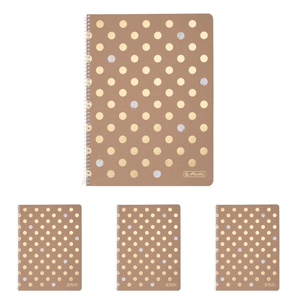 herlitz-collegeblock-pure-glam-a4-kariert-160-seiten-mit-spiralbindung image 5