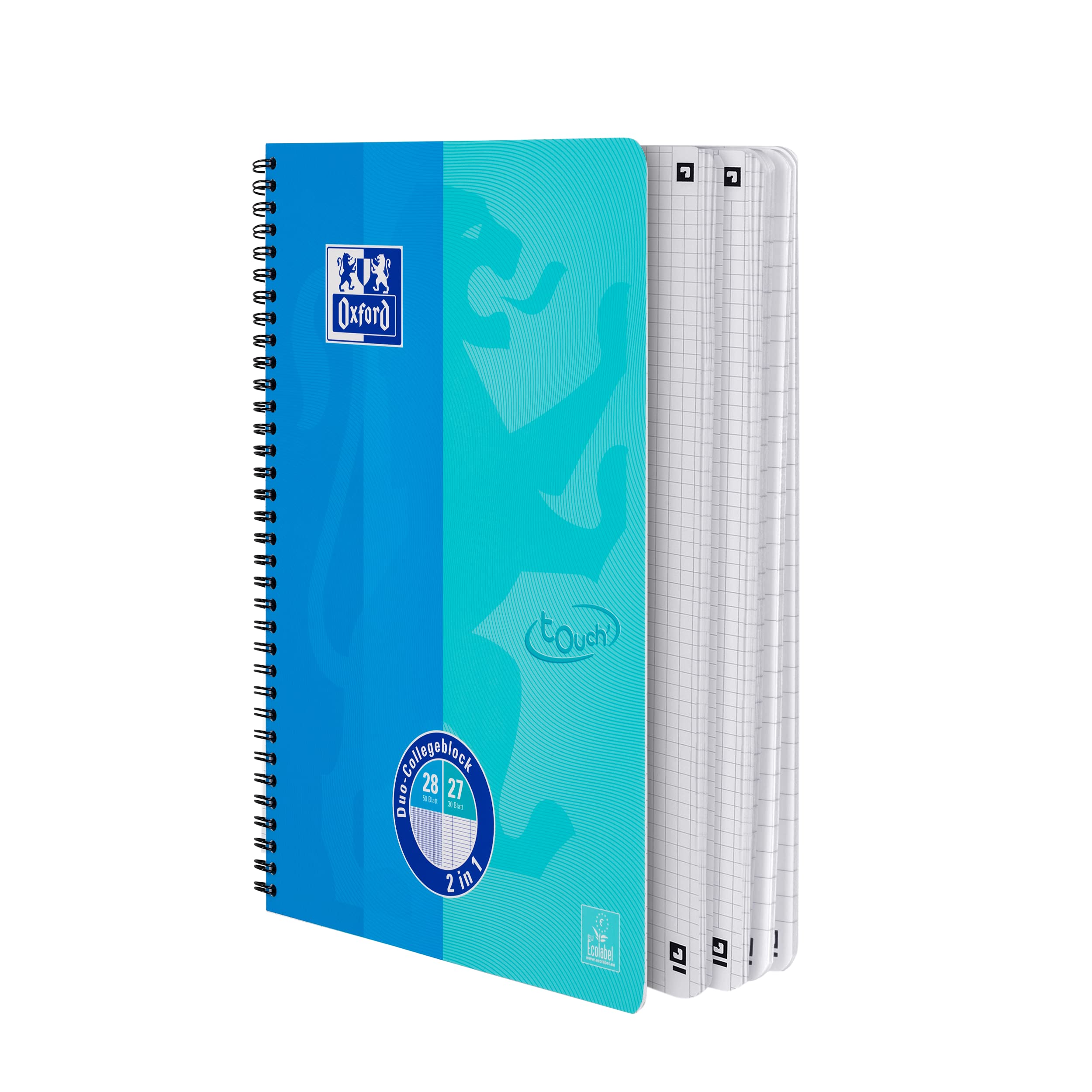 oxford-touch-collegeblock-duo-a4-kariert-liniert-80-blatt-3-st-ck image 3