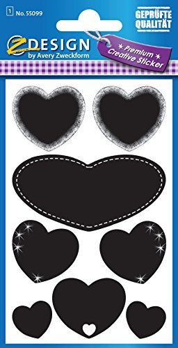 avery-zweckform-z-design-tafel-etiketten-widmung-foliensticker-8-st-ck image 4