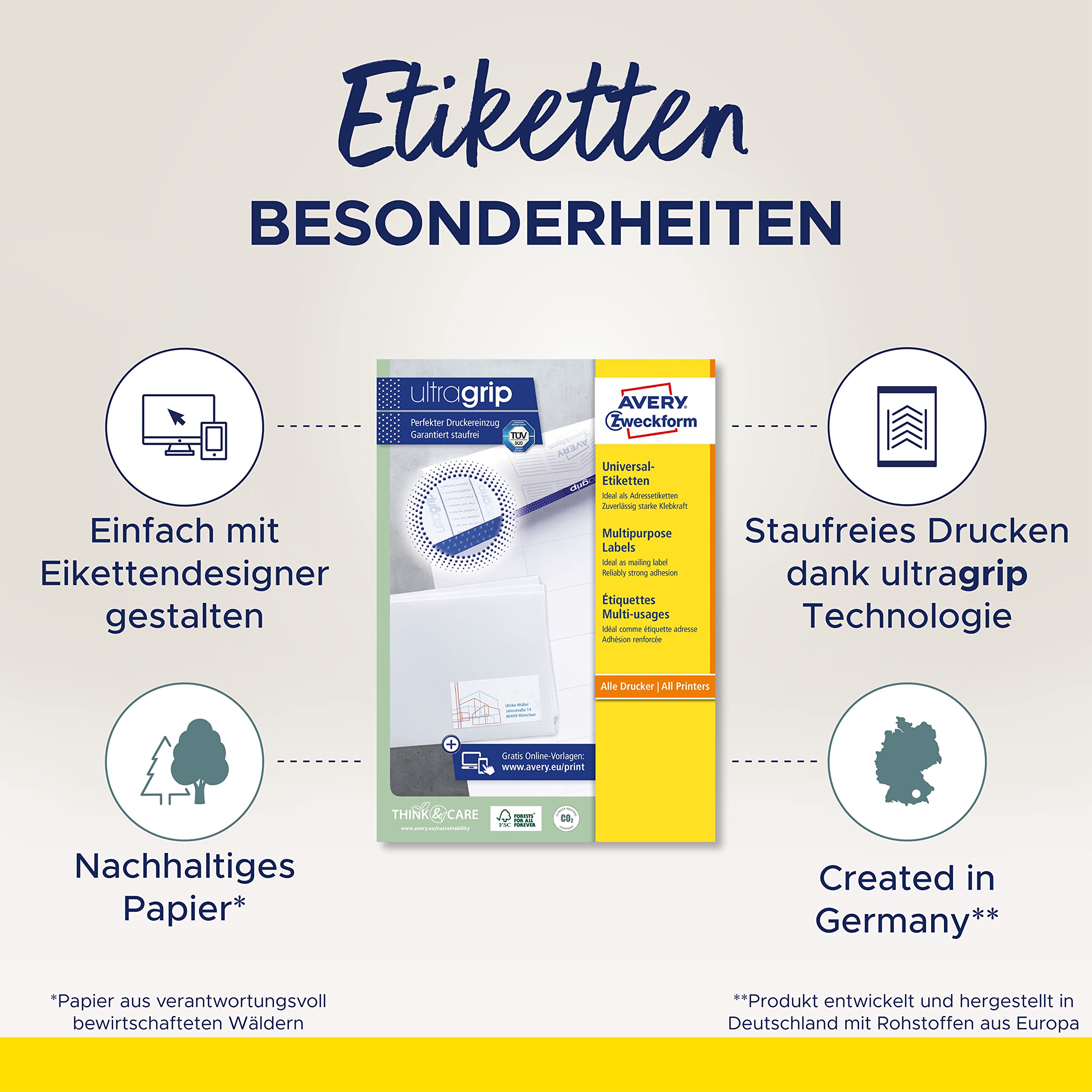 avery-zweckform-3655-10-universal-etiketten-210x148mm-wei-10-blatt image 2